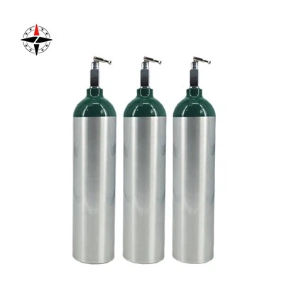 DOT 의료용 4.55L 알루미늄 산소 가스통